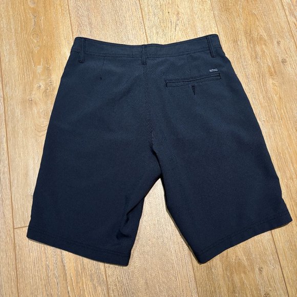 Buffalo by David Bitton Navy Blue Dress Bermuda Shorts Size 30 - Picture 3 of 3